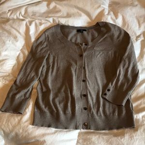 Medium gap cardigan. Tan. Great condition